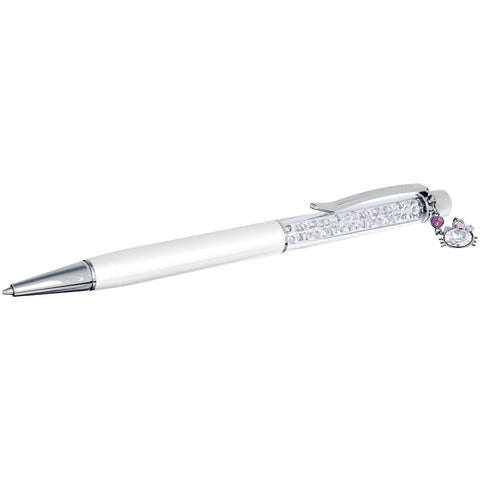 CRYST PEN H.KITTY WHITE
